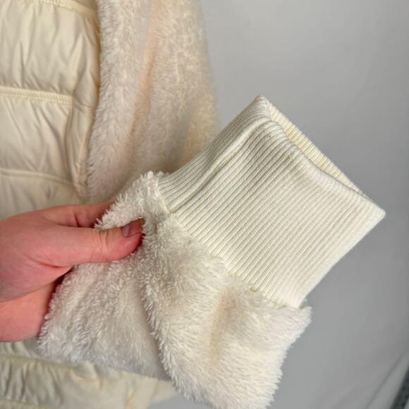 Nwot Bernardo Cream Teddy Eco Plum Insulated Quilted Puffer Jacket Sz Small - Picture 5 of 12